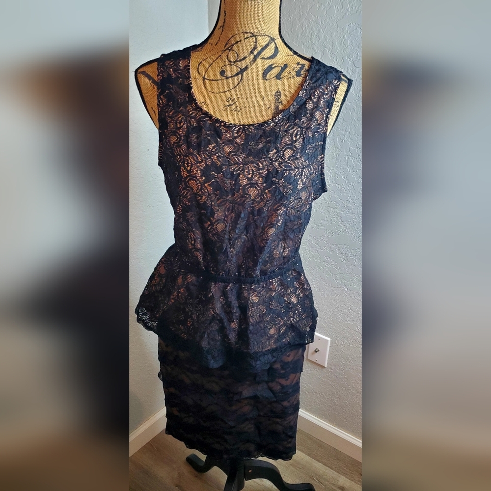Forever 21 2 pc, Elegant Black Lace skirt and top.